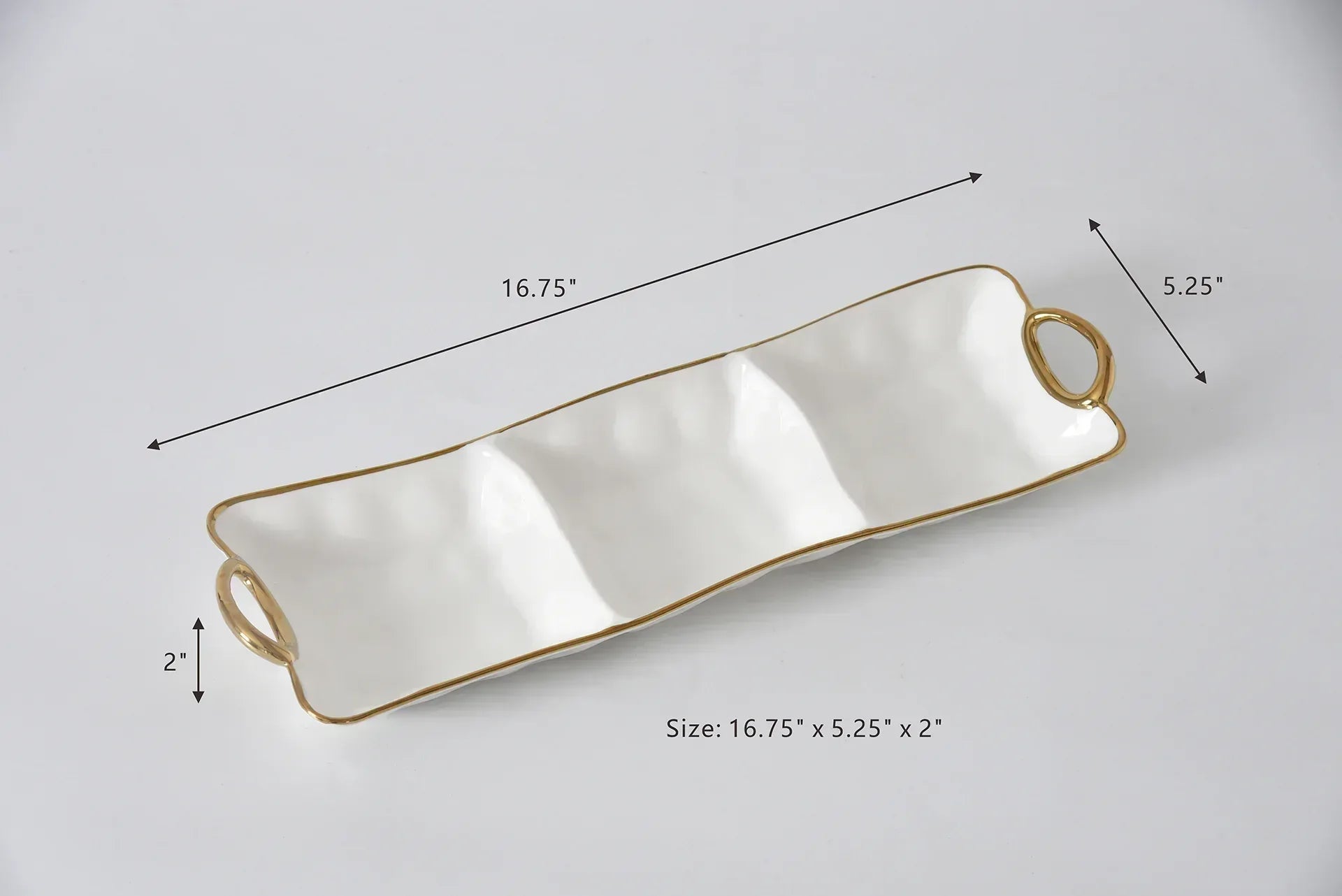 3 Section Server Serveware