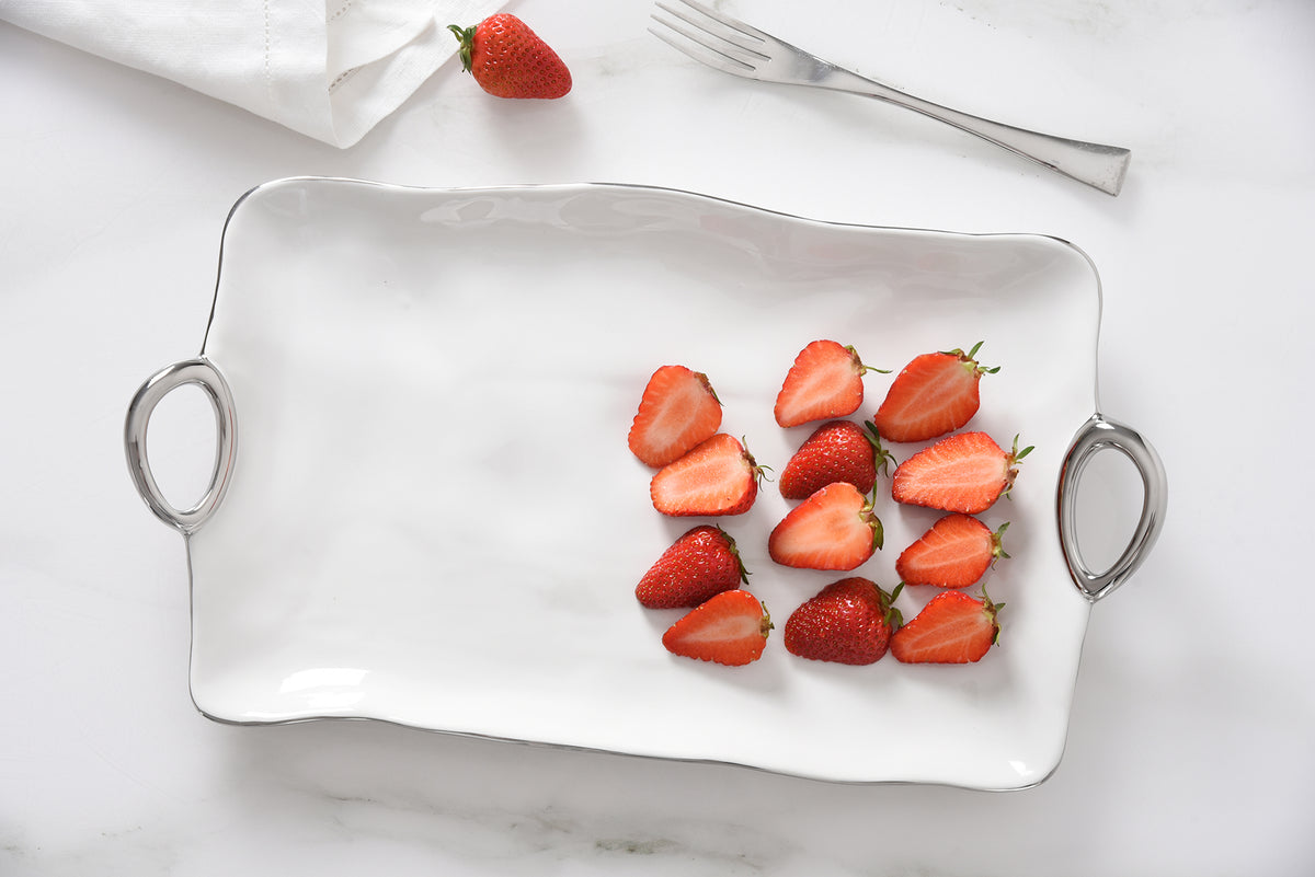 Large Platter With Handles