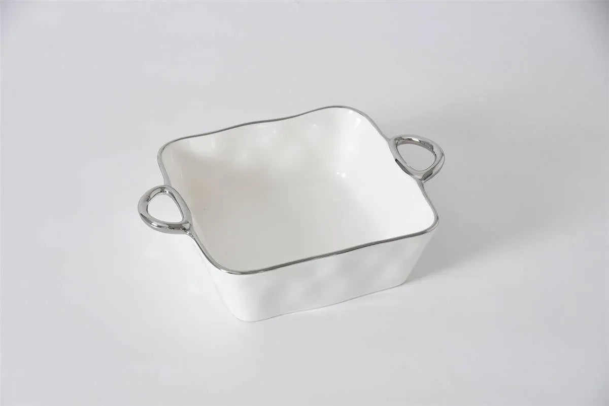 Square Baking Dish Silver Baking Dish