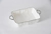 Rectangular Baking Dish With Handles Silver Handles Serving Dish