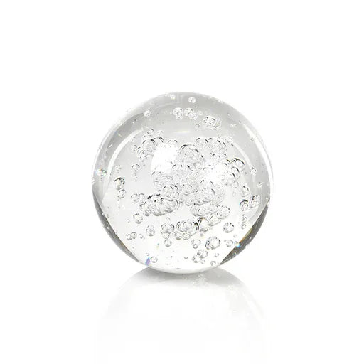 Crystal Fill Ball With Bubbles Small Accessories