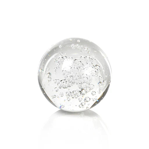 Crystal Fill Ball With Bubbles