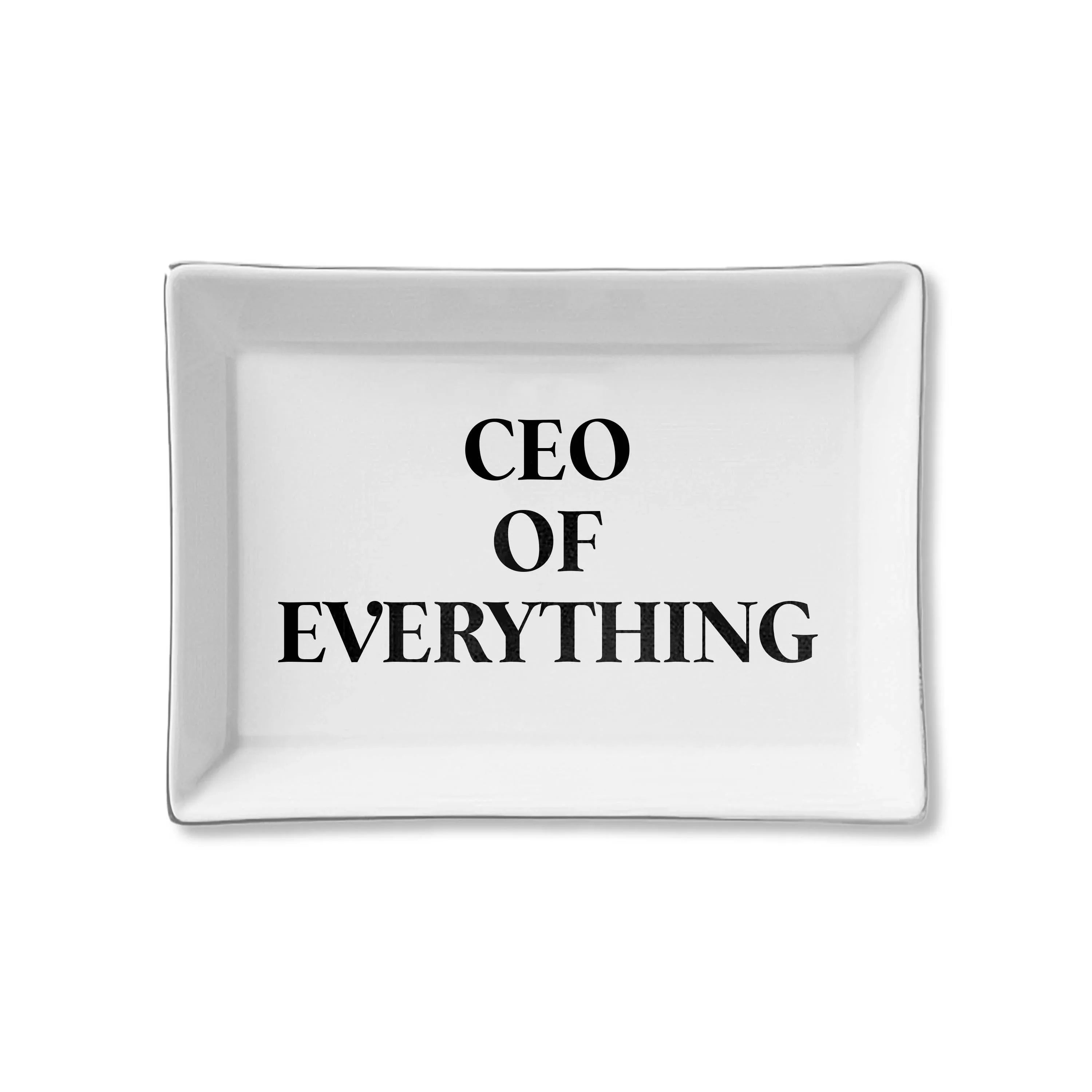 Ceramic Trinket Tray CEO Accessories/Dishes/Gifts