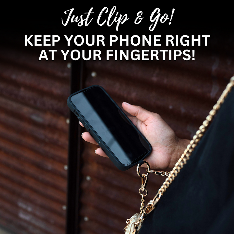 Clip & Go Chain w/Zippered Pouch