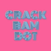 Crack Bam Dot Hybiscus Vanity Tray Decorative Tray