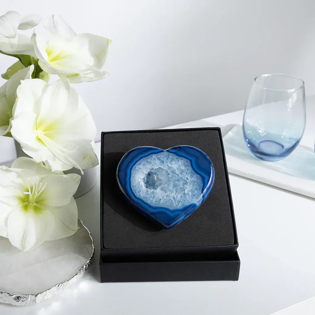 Cuore Heart, Azure Druze Decorative Objects