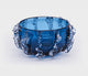 Clear Molten Glass Bowl