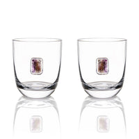 Elevo DOF Amethyst Glasses Set of 2