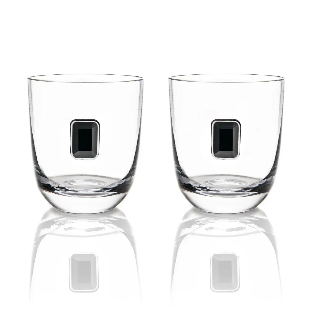 Elevo Luna Obsidian DOF Set of 2 Double Old-Fashioned