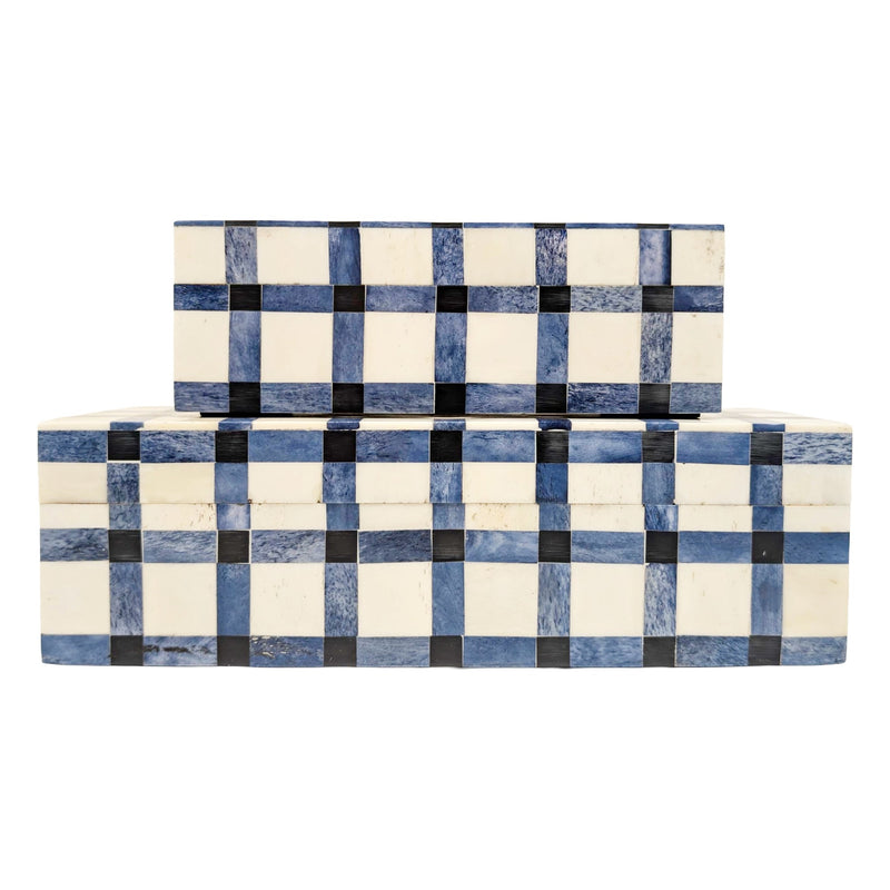 Indigo Lattice Box