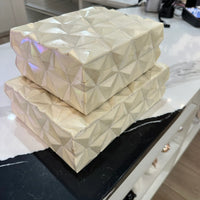 Cream Prism Box Decorative Boxes
