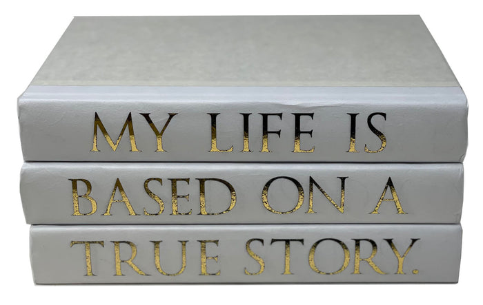 "My Life Is" Decor Book Set