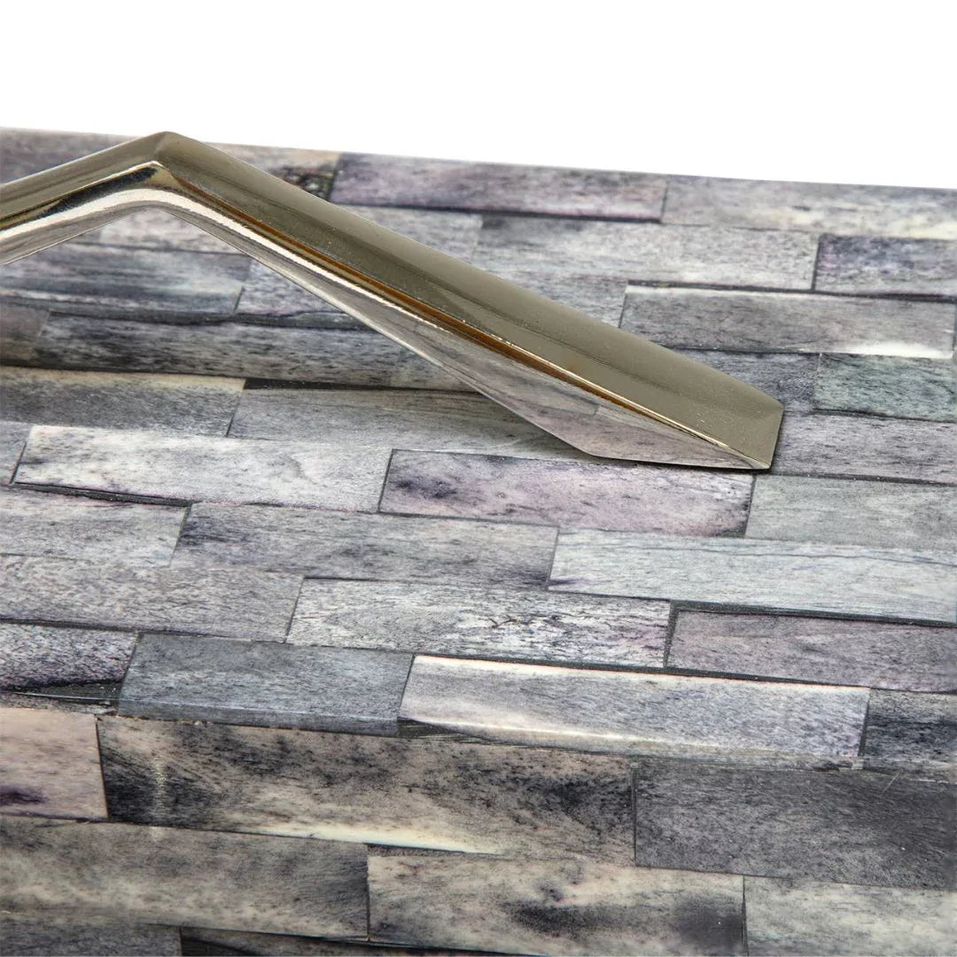 Gatsby Gray Decorative Box Decorative Boxes