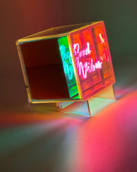 Acrylic Neon Infinity Cube