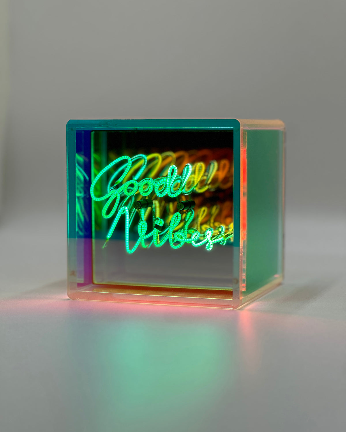 Acrylic Neon Infinity Cube