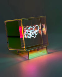 Acrylic Neon Infinity Cube