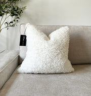 Snow Teddy Pillow 20x20 Pillows