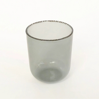 Striped Rim Glasses Set of 6