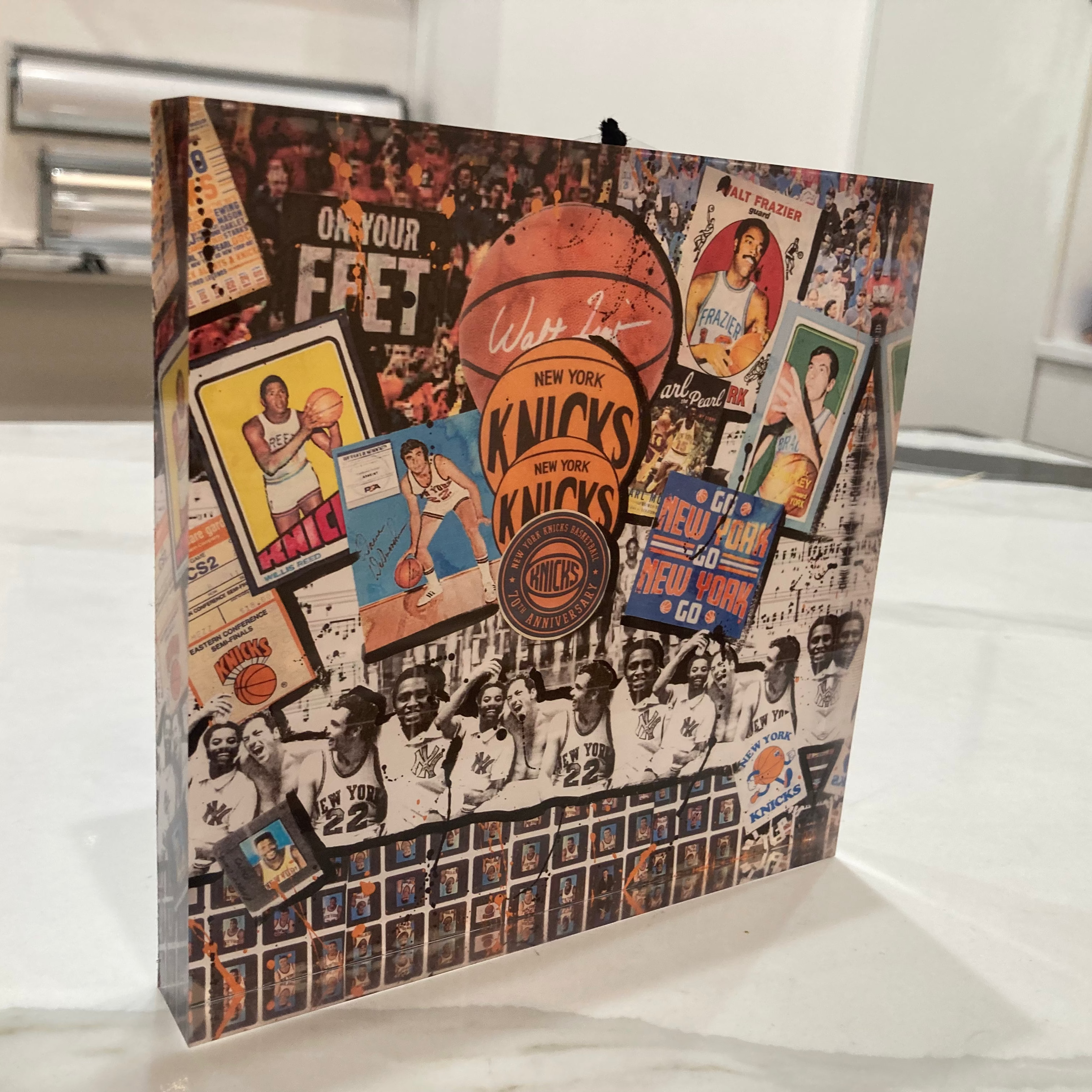 NY KNICKS Art Block