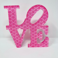 Acrylic LOVE Sculpture