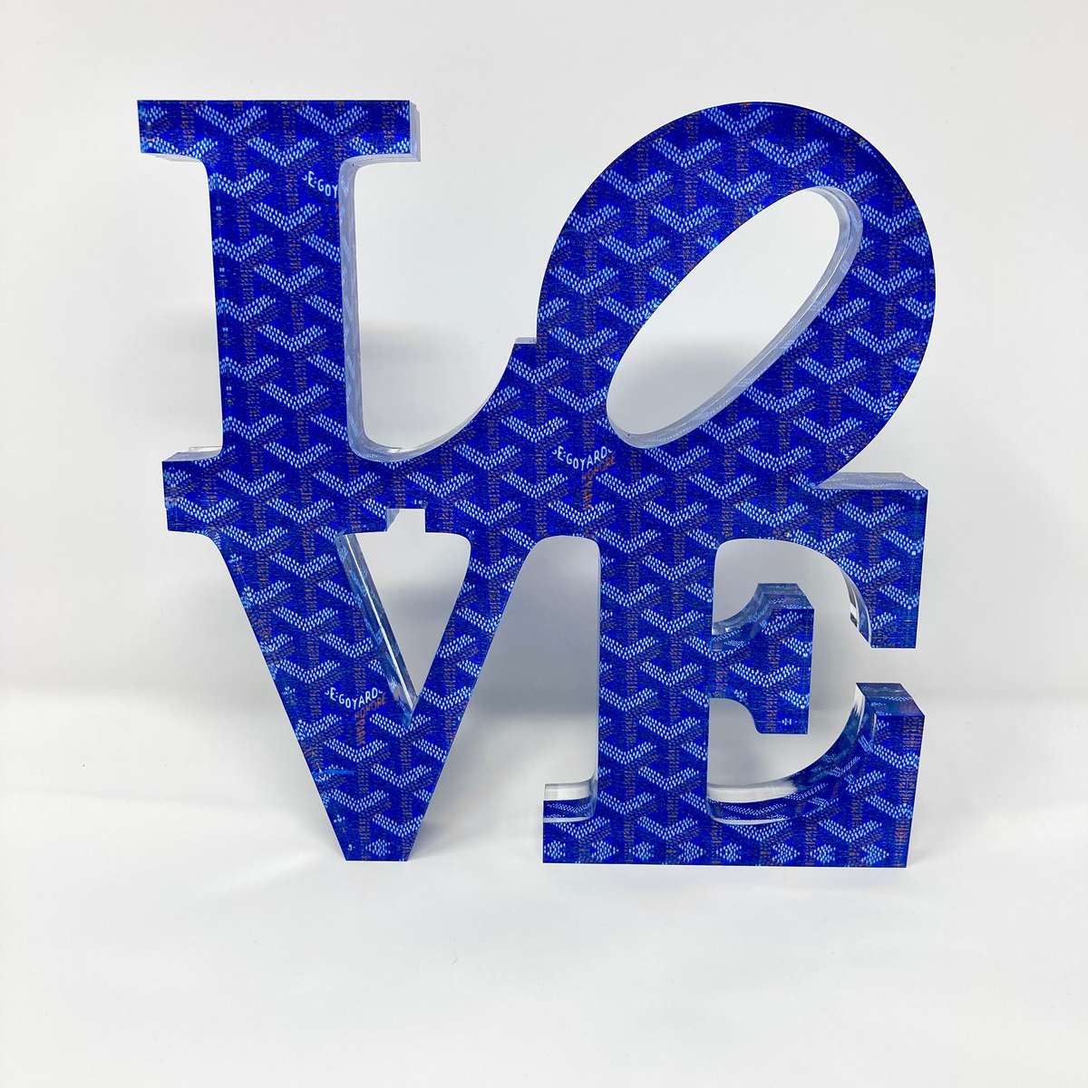 Acrylic LOVE Sculpture