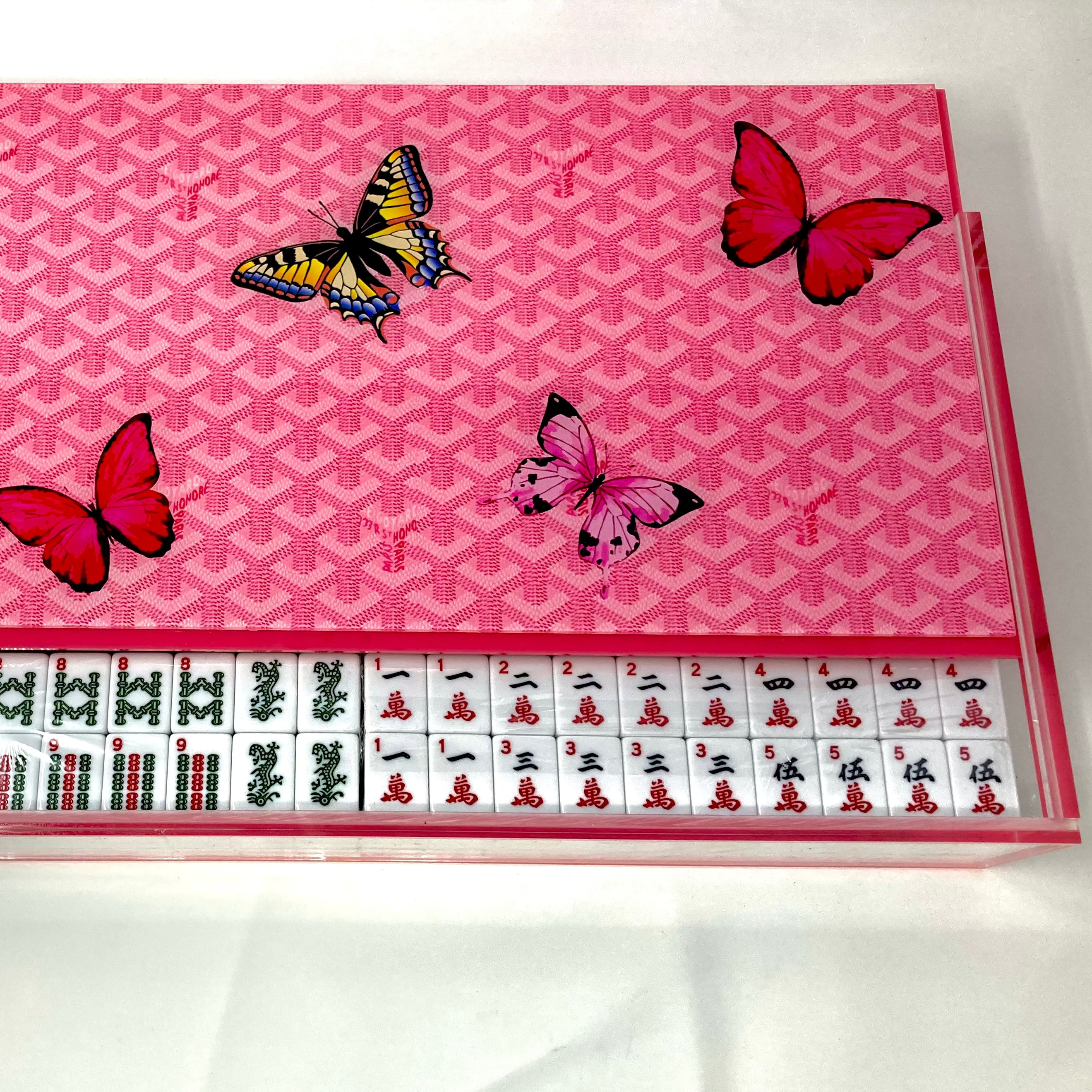 Luxe Acrylic Mahjong Set