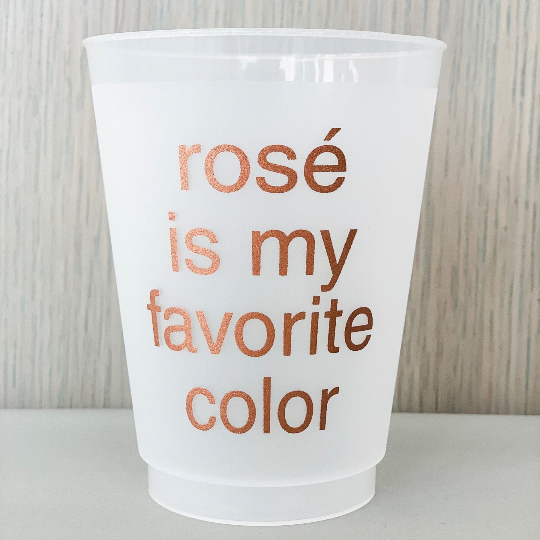 Reusable Plastic Cups S/8