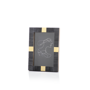 Maha Bone with Brass Trim Frame