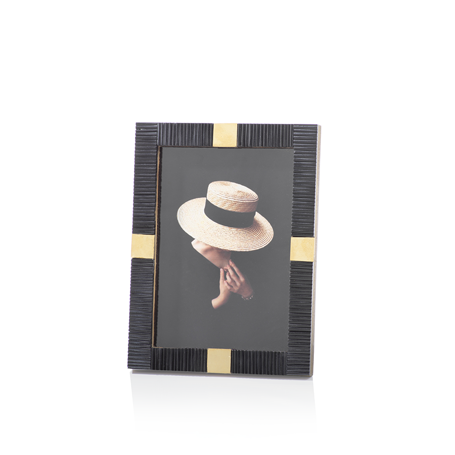 Maha Bone with Brass Trim Frame