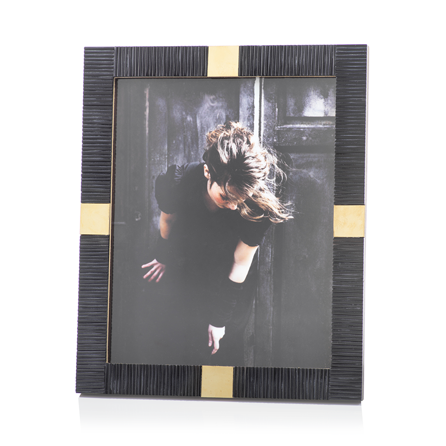 Maha Bone with Brass Trim Frame