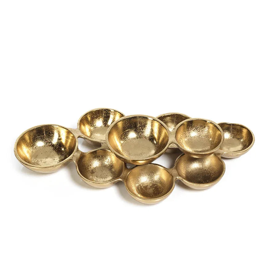 Small Cluster Of Bowls Dark Gold Serveware