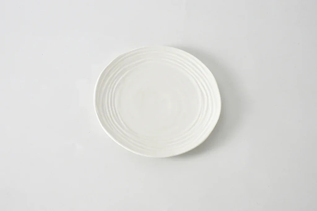 Le Blanc Round Plates S/4 Salad Dinnerware