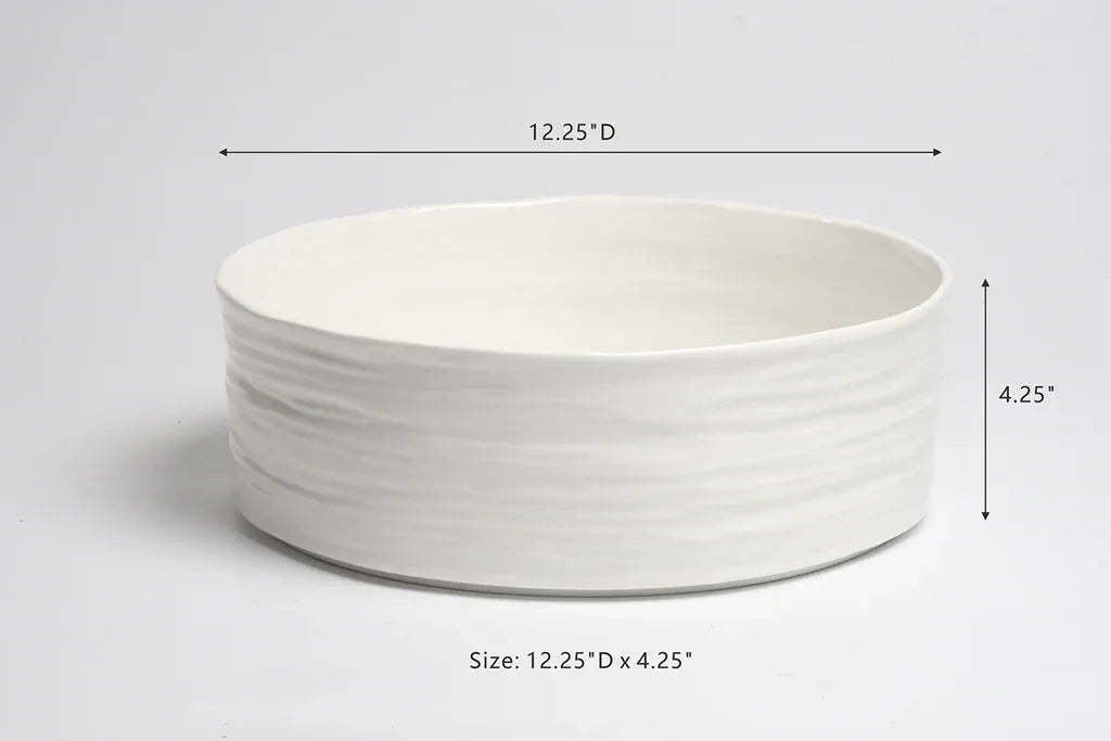 Le Blanc Bowl Serving Bowl