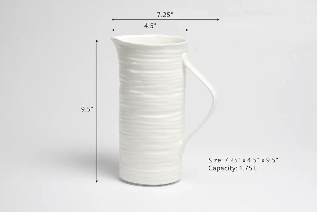 Le Blanc Pitcher Pitchers & Carafes
