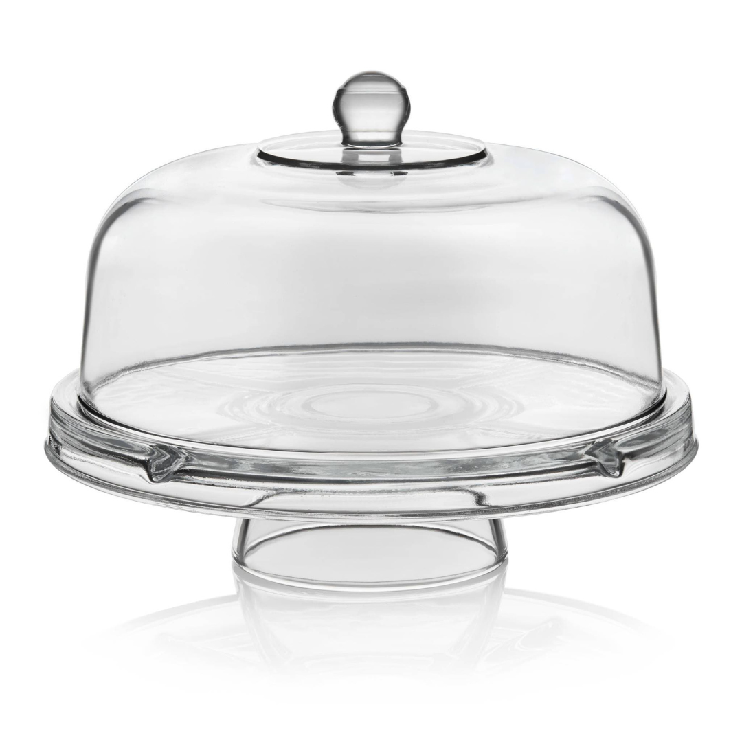 Libbey Selene 6-in-1 Multiuse Serving Set, Cake Stand.