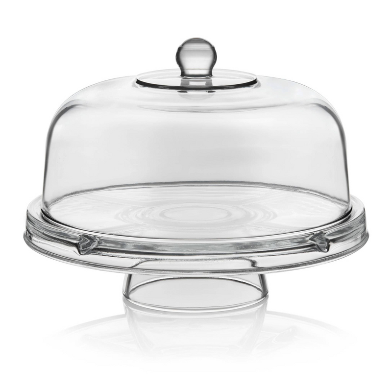 Libbey Selene 6-in-1 Multiuse Serving Set, Cake Stand.