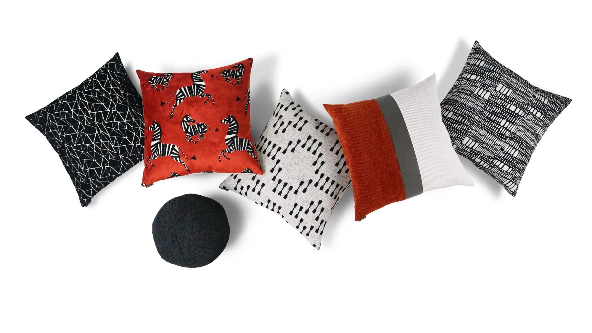 Poodle Ball Pillow Throw Pillows