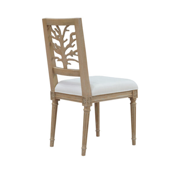 Pair of Lydia Dining Chairs - Natural