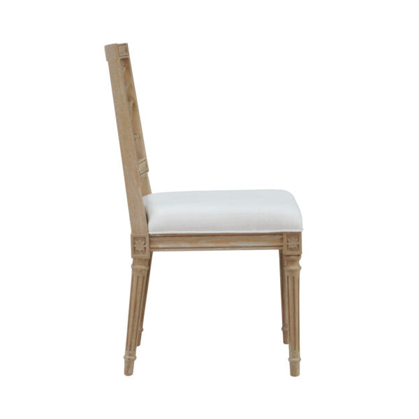 Pair of Lydia Dining Chairs - Natural