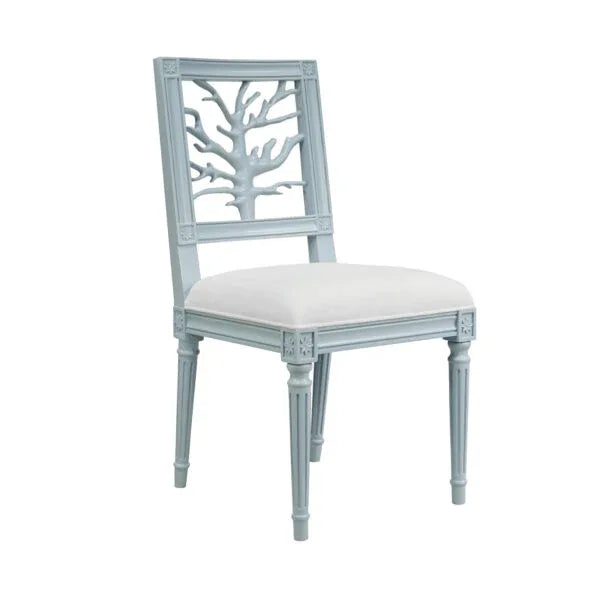 Pair of Lydia Dining Chairs - Blue Furniture