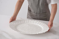 Mascali Bianca Large Round Platter. 