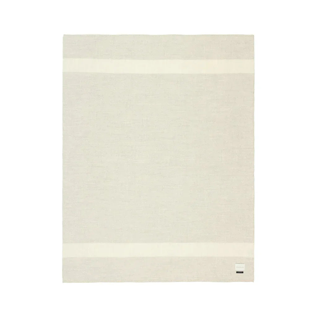 Mason Striped Throw Ivory Stripe Throw