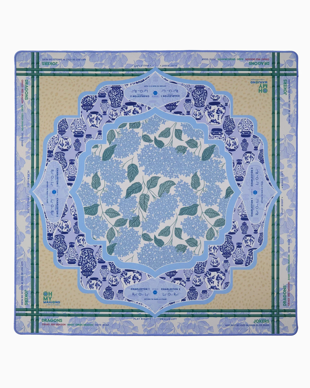 Mahjong Mat Luna Games - Oh My Mahjong