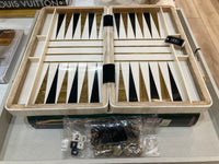 Melanie Backgammon games set opened