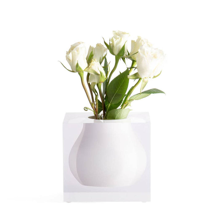 Mosco Bud Vase Hamptons White