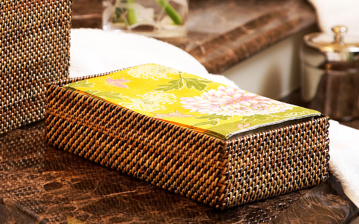 Palm Weave Napkin Holder