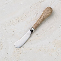 Natural Wooden Handle Steel Spreader.