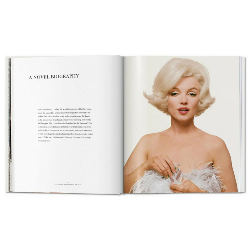 Norman Miller, Marilyn Monroe, Bert Stern. 