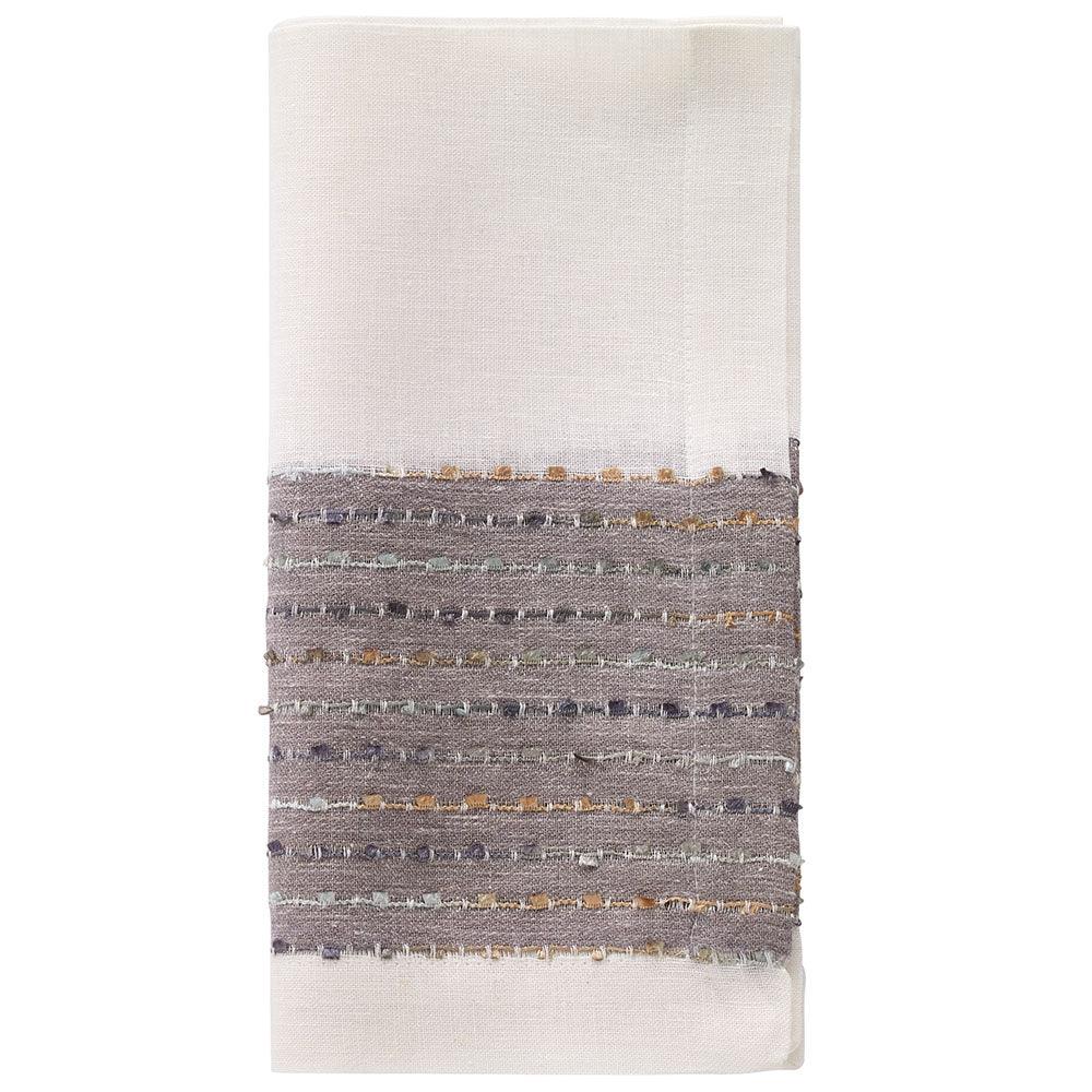 Odyssey 22" Napkins Set of 4 Multi Placemats, Napkins, & Napkin Rings