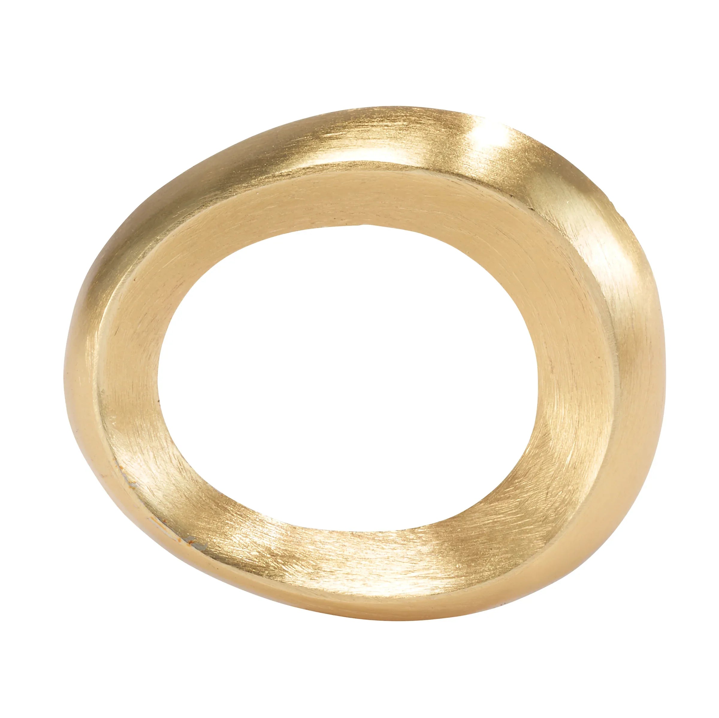 Oviform Napkin Rings Set Of 4 Gold Napkin Holders